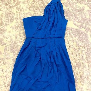 BCBG one shoulder dress